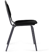 Стул для посетителей Фест UTFC Стандарт BL, Z11, кожзам, металл, черный