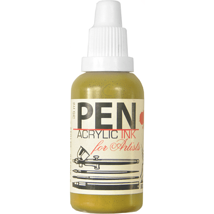 Акрил жидкий "Acrilic Ink", 14 охра
