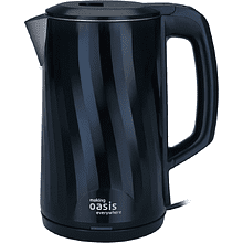 Электрочайник Oasis K-13PB, пластик, черный