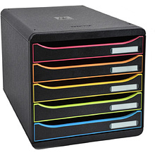 Блок из 5 лотков закрытый "BlackOffice Big Box Plus"
