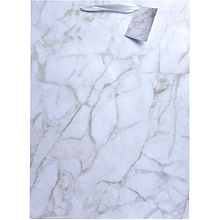 Пакет бумажный подарочный "Мрамор", 17.8x22.9x9.8 см, ассорти