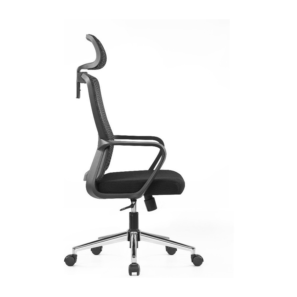 Кресло для руководителя SitZone U-060A, сетка, ткань, черный, - 30% - 4