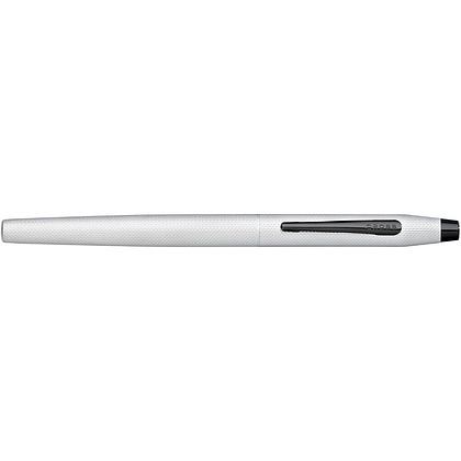 Ручка перьевая "Cross Classic Century Brushed Chrome", M, серебристый, черный, патрон черный - 2