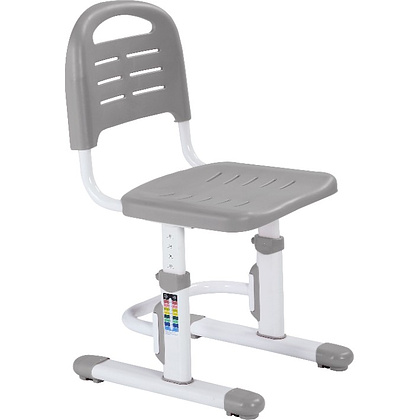 Комплект растущей мебели Fundesk "Cubby Botero": парта, стул, подставка для книг, LED-лампа, серый - 15