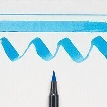 Маркер акварельный "Koi Color Brush", голубой