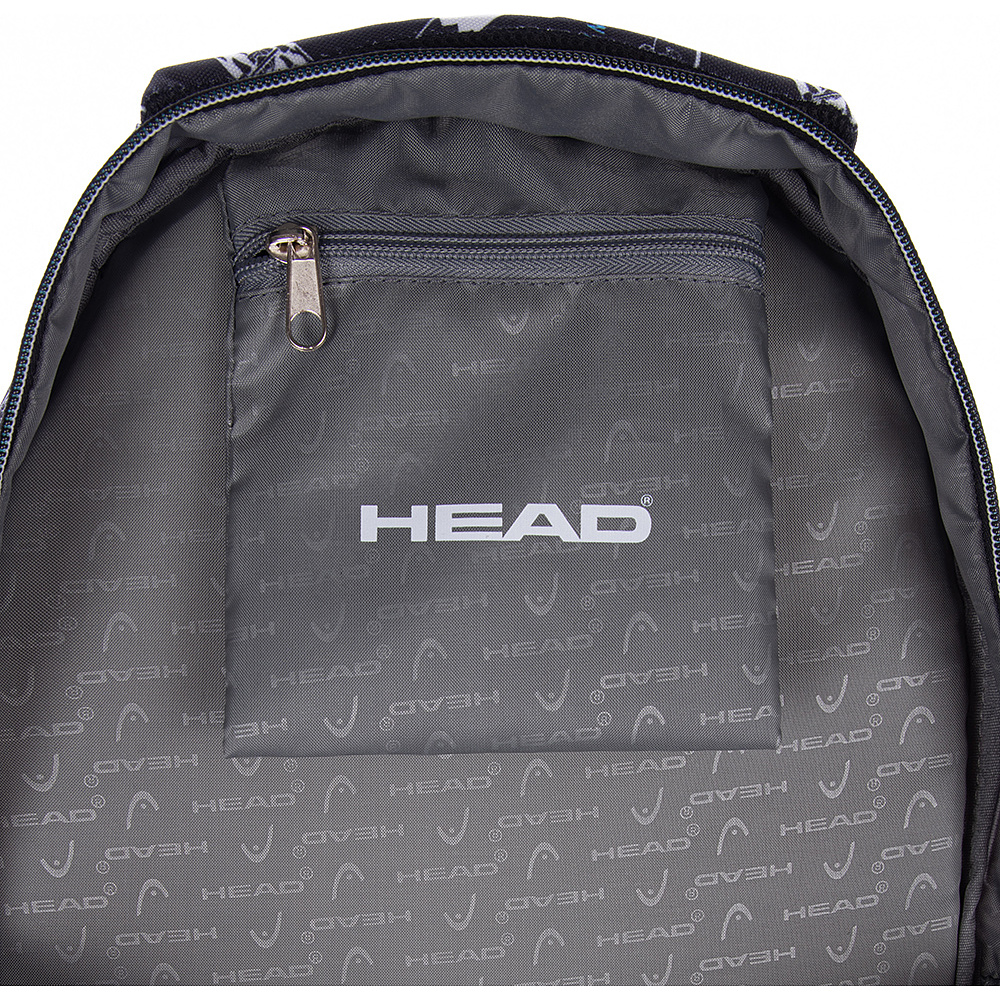 Рюкзак молодежный "Head just ride", чёрный - 7