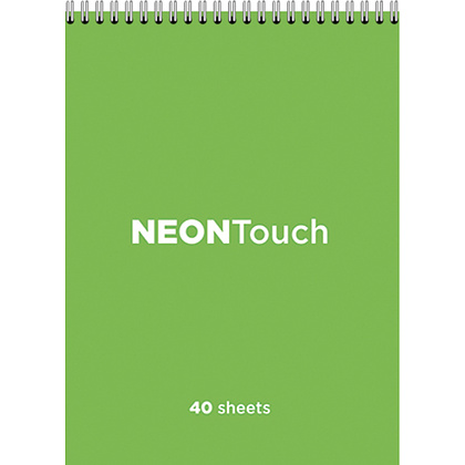 Блокнот "НеонТач-Микс", А7, 40 листов, клетка, ассорти - 6