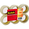 Клейкая лента упаковочная прозрачная "3M Scotch Прочная", 50x66 мм/м - 4