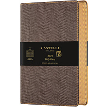 Блокнот Castelli Milano "Harris Tobacco Brown"