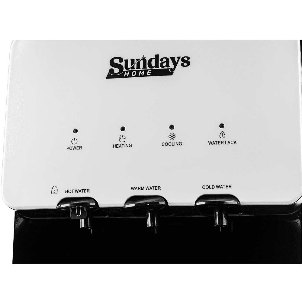 Кулер Sundays "SL-807L", белый, черный - 9