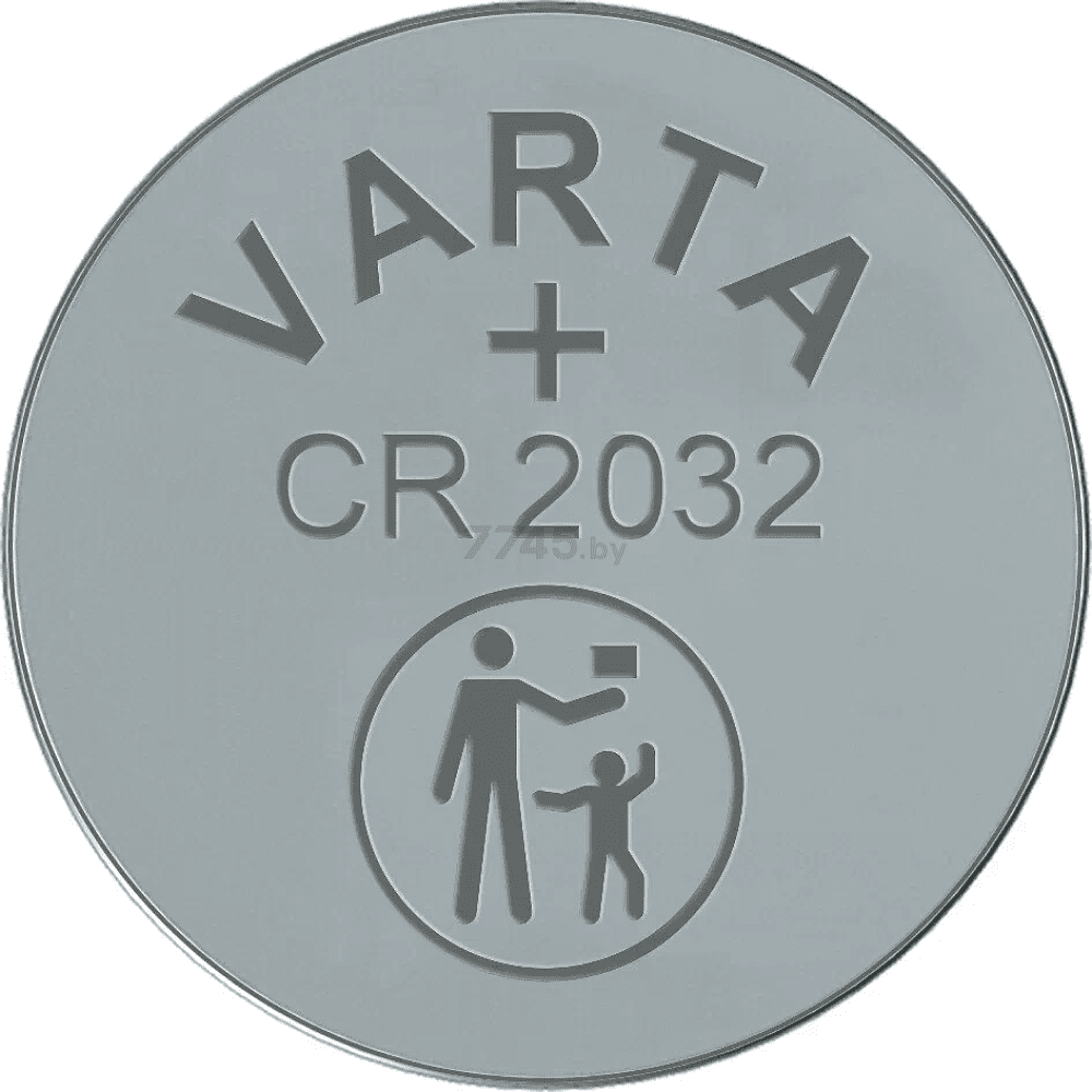 Батарейка литиевая дисковая Varta "Lithium CR2032", 2 шт - 2