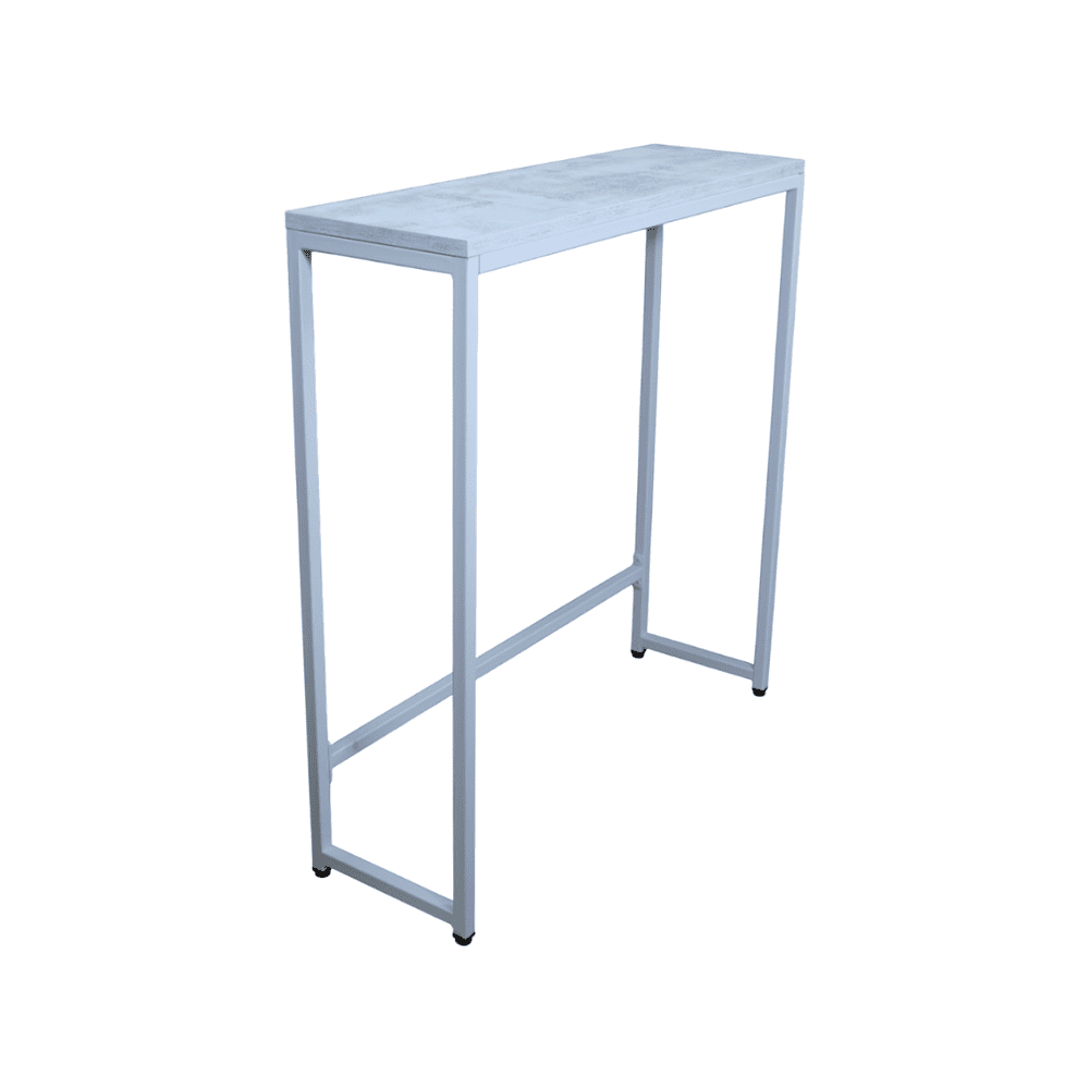 Стол консольный RION ALLERD, белый муар, Энигма