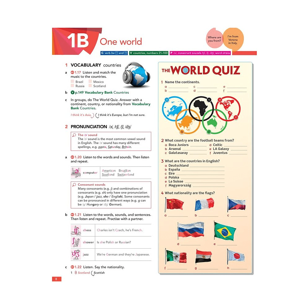 Книга "English File. Elementary. Student's Book with Online Practice", Latham-Koenig C., Oxenden C., Lambert J. - 6
