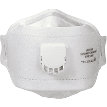 Респиратор ИСТОК-3СК с клапаном выдоха FFP3 NR складной