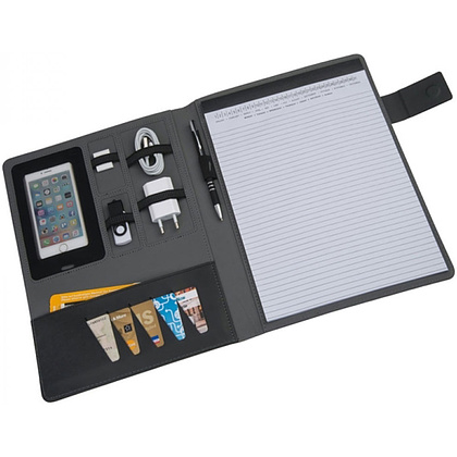 Папка "Salermo" на молнии, серый - 2