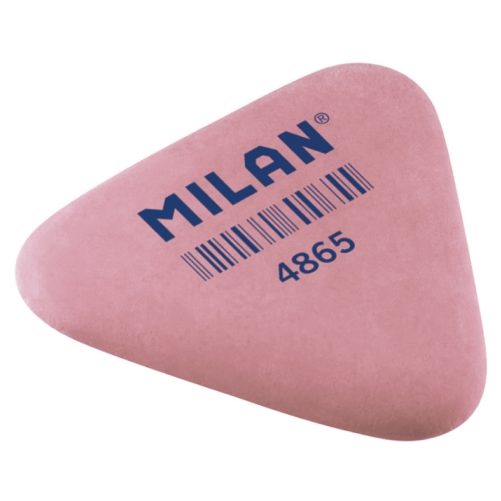 Ластик Milan "4865", 1 шт, ассорти