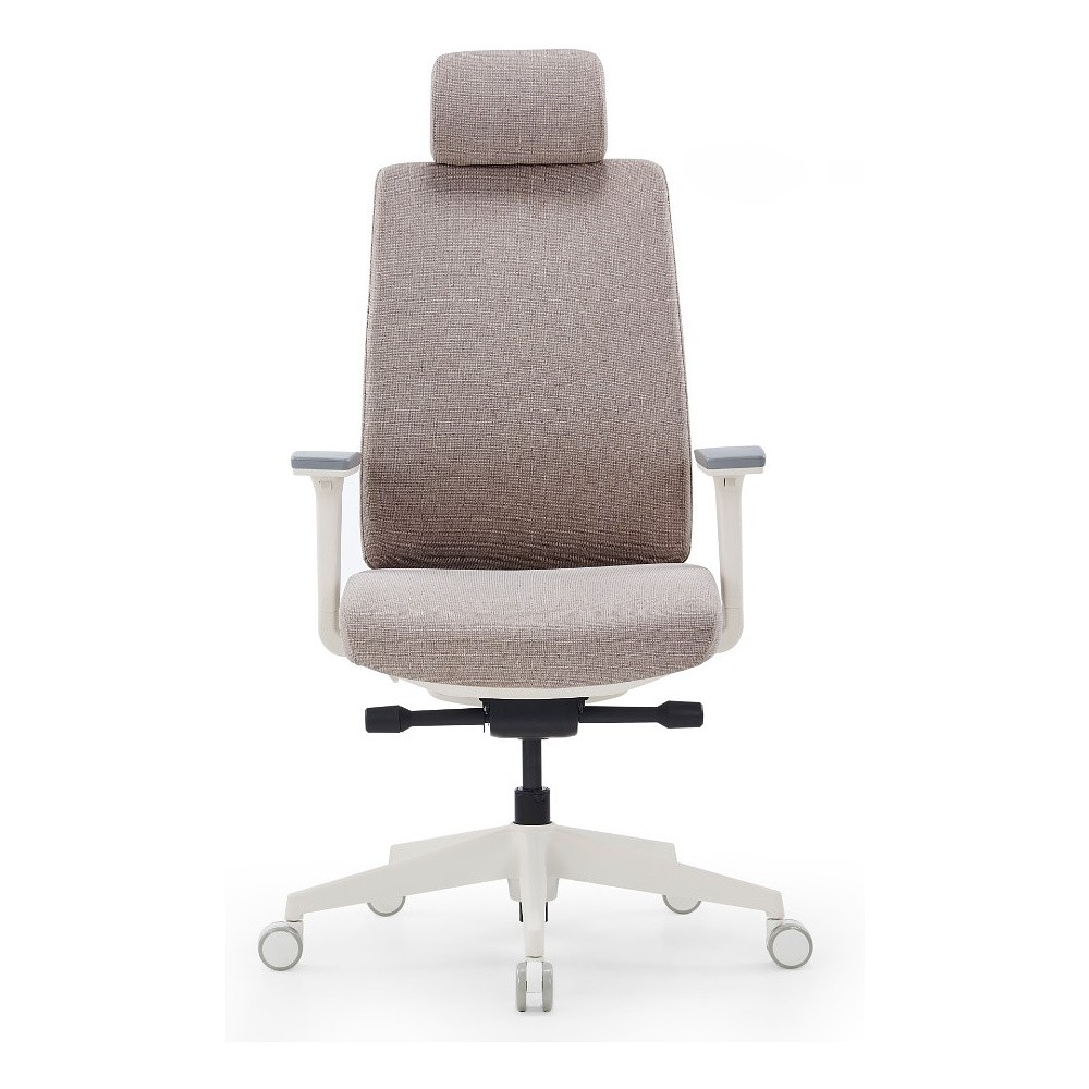 Кресло для руководителя SitZone CH-K55A-BS, ткань, бежевый, пластик, -30% - 2