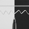 Маркер для каллиграфии "Pen-Touch", серебряный - 2