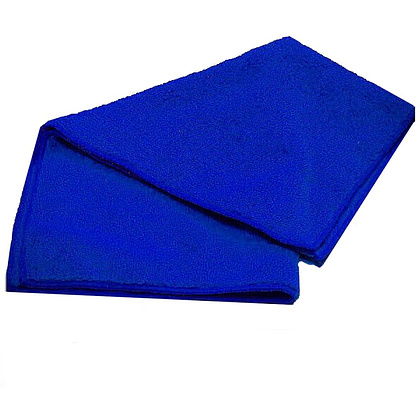Салфетка из микроволокна, 220г/м2, 35×40см, синий, 3шт/упак