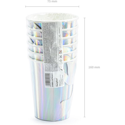 Стакан бумажный "Русалка", 6 шт, 220 мл - 4