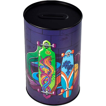 Копилка "Скейты", синий - 2