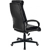 Кресло для руководителя "Бюрократ CH-824B", кожзам, пластик, черный - 4