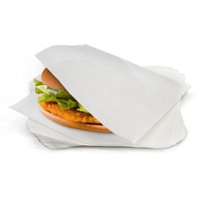 Пакет бумажный уголок, 155х170 мм, 2000 шт, белый