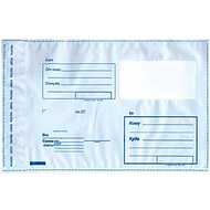 Пластиковый почтовый конверт, 1 шт, белый