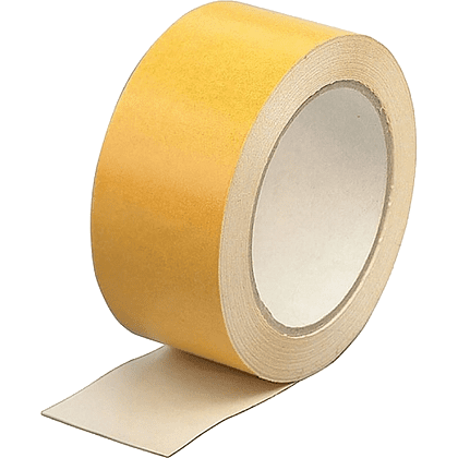 Клейкая лента двухсторонняя на полипропиленовой основе, 48x25 мм/м - 2