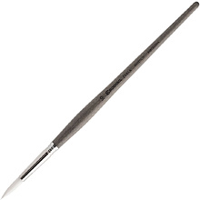 Кисть "Escoda Perla 1430", синтетика белая, круглая, №12