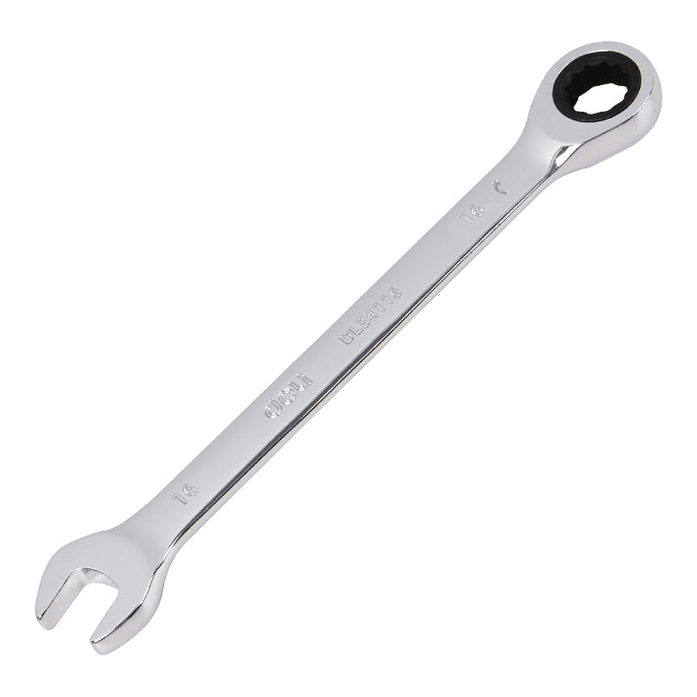 Ключ комбинированный Deli YS EDL34110, 10 мм, с трещоткой, 72 зуба