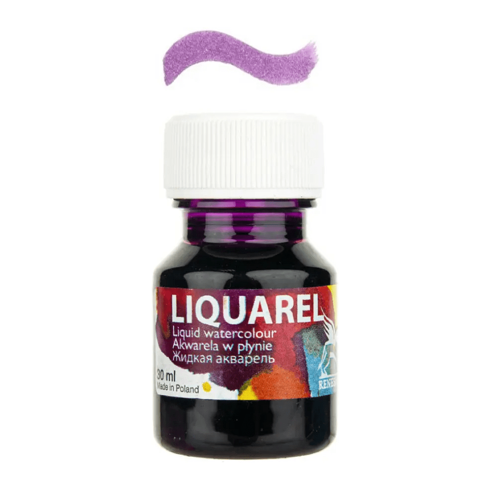 Акварель жидкая "Liquarel", 129 фиолетовый, 30 мл