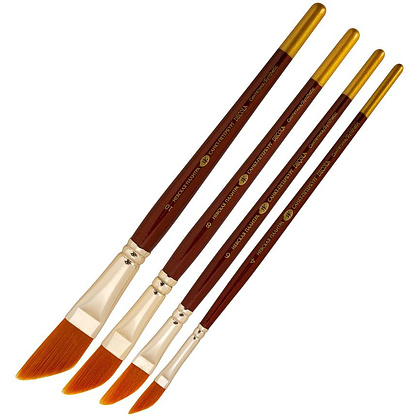 Кисть "Decola", синтетика, даггер, №4 - 2