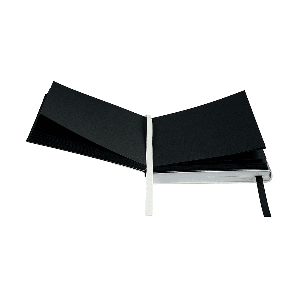 Скетчбук "Sketchmarker Black&White", 12x12 см, 120 листов, черный, белый - 4