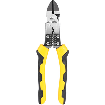 Бокорезы Deli YS EDL102008, 200 мм, желтый, черный