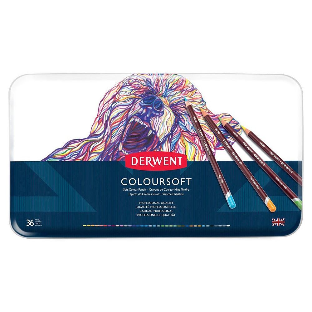Набор цветных карандашей "Coloursoft", 36 цветов - 2