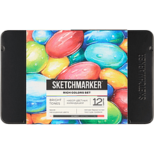 Карандаши цветные "Sketchmarker Яркие цвета"