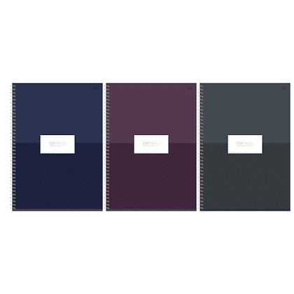 Тетрадь "Minimal", А4, 80 листов, клетка, ассорти