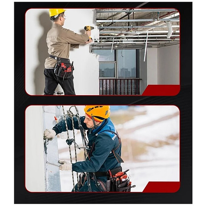 Сумка для инструментов поясная Deli RS EDL5865, черный - 5