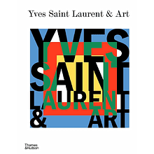Книга на английском языке "Yves Saint Laurent and Art"