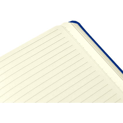 Блокнот "1818-16", А5, 96 листов, на резинке, синий - 4