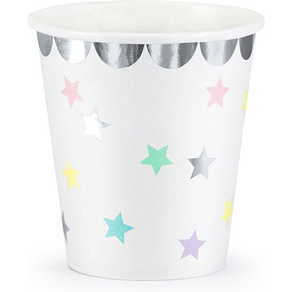 Стакан бумажный "Единорог", 6 шт, 180 мл