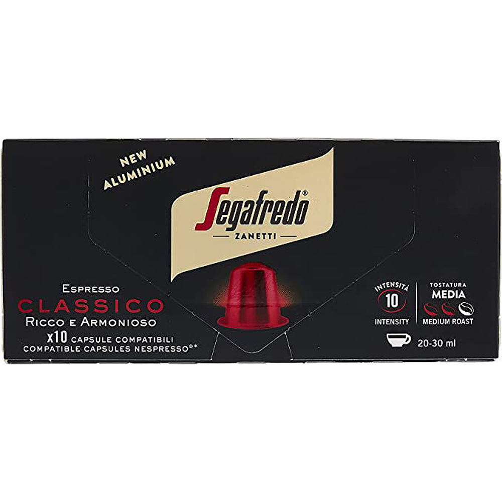 Капсулы "Segafredo" Classico для кофемашин Nespresso, 10 порций - 2