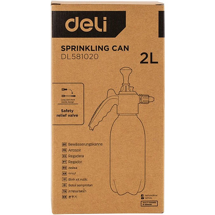 Опрыскиватель Deli GS EDL581020, помповый, 2 л, голубой - 8