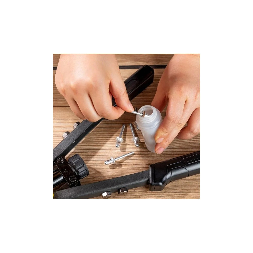 Заклепочник двуручный Deli YS EDL236913, 330 мм, 2.4- 6.4 мм, желтый, черный - 4