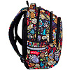 Рюкзак школьный CoolPack "Scary stickers", разноцветный - 3
