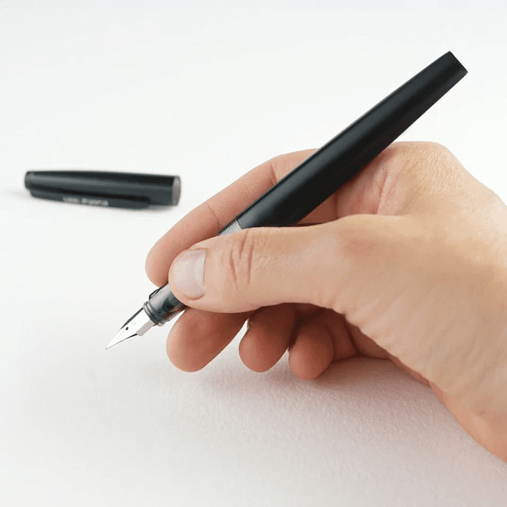 Ручка перьевая EF "Малевичъ", металл, с конвертером, черный - 2