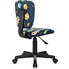 Кресло детское Бюрократ CH-204NX, ткань, темно-синий космонавт, пластик - 4