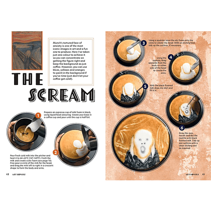 Книга на английском языке, "Coffee Art Masterclass", Dhan Tamang - 3