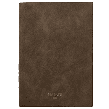 Ежедневник датированный "365days", А5, 352 страницы, шоколадный, 2026